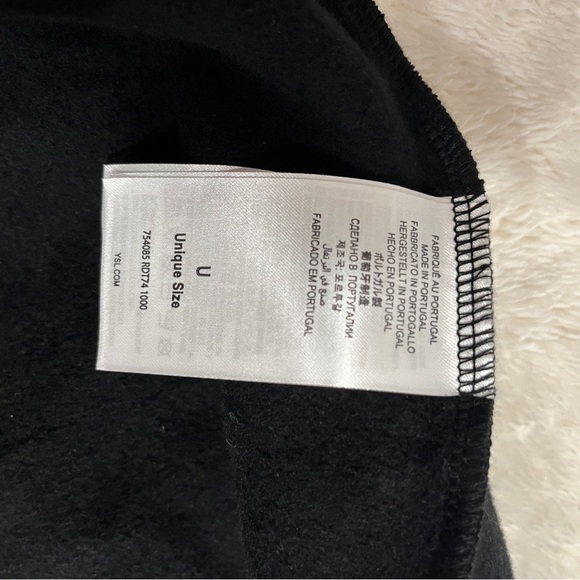 Saint Laurent Totebag in Fleece - Picture 7 of 11